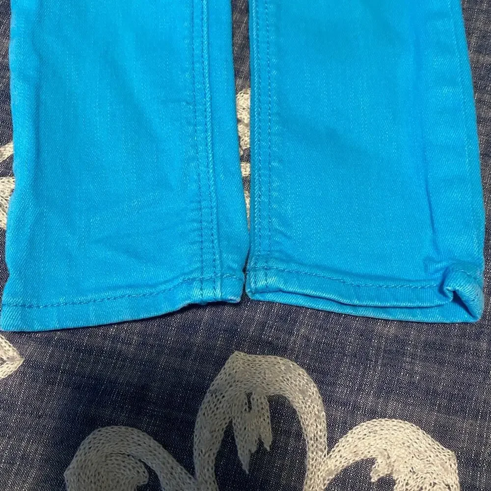 Baby Gap Mini Skinny Bright Blue Jeans 3yrs old